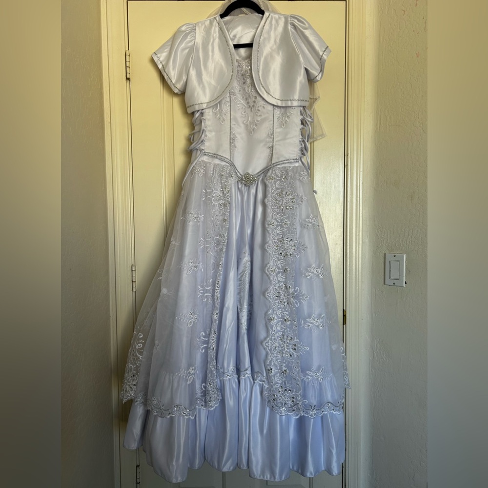 First Holy Communion Dress Our Lady of Guadalupe 18